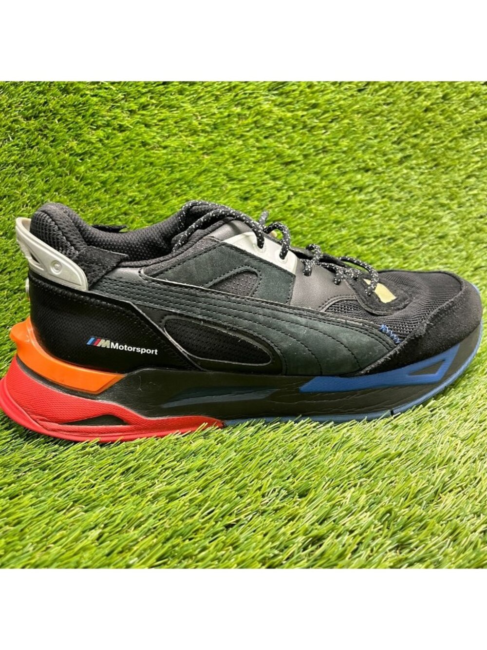 Puma Mirage Sport BMW M Motorsport Mens Size 11 Black Athletic Shoes Sneakers